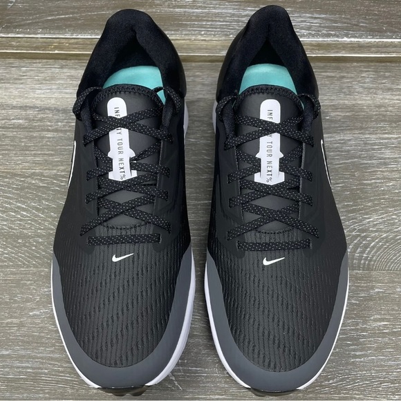 Nike Air Zoom Infinity Tour NEXT% React Golf Shoes Black DC5221-015 Mens - Picture 2 of 4